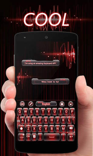Cool II GO Keyboard Theme स्क्रीनशॉट 1