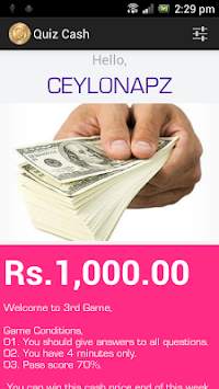 Quiz Cash | Win Pizza + Cash screenshot 6