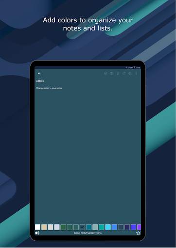 Safe Notes - Protect your notes, list, audio screenshot 14