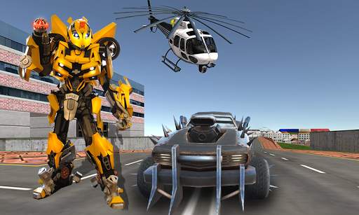 US Army Car Robot Transformation: Robot Fighting screenshot 3