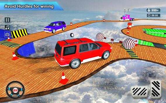 Prado Car Stunt Racing On Impossible Tracks screenshot 1