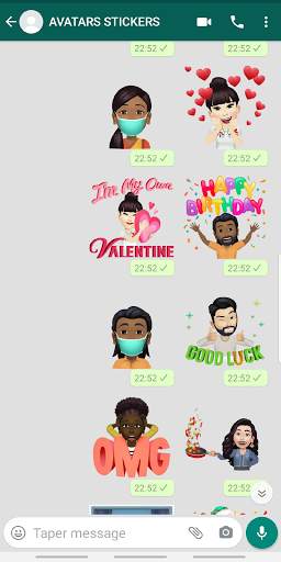 Avatars Stickers For Whatsapp screenshot 1