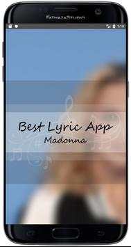 Madonna songs lyrics - Full Album 1983-2015 screenshot 1