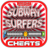 Cheats For Subway Surfers Hack Joke App - Prank! icon