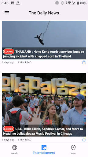 The Daily News screenshot 2
