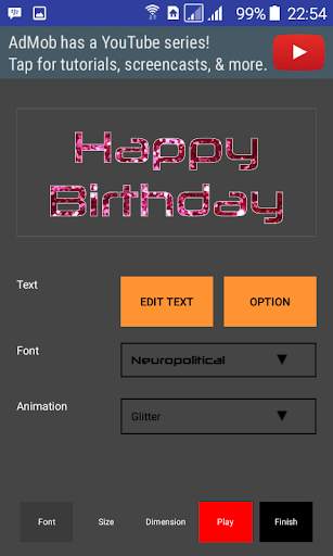 WA Photo Text Animation Gif and Video screenshot 5