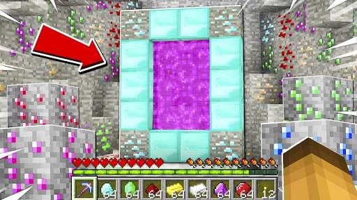 Diamond Portal Mods Minecraft screenshot 1