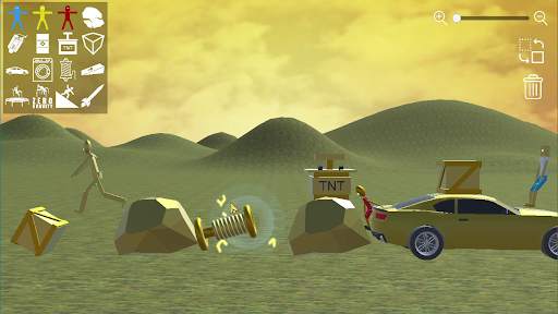 3D People Ragdoll Playground Gold screenshot 2