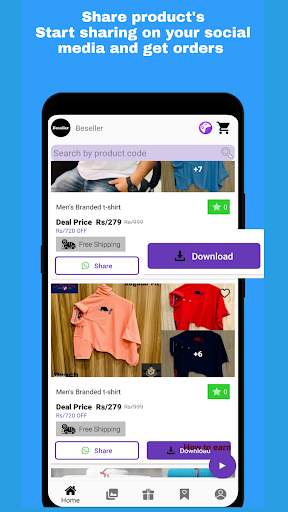 Beseller work form home earn money reselling app स्क्रीनशॉट 2