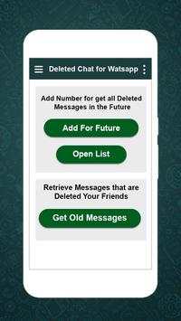 Whatsapp Delete Chat Recovery- View Deleted Chat screenshot 2