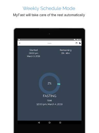 MyFast - Intermittent Fasting Tracker Schedule App screenshot 10
