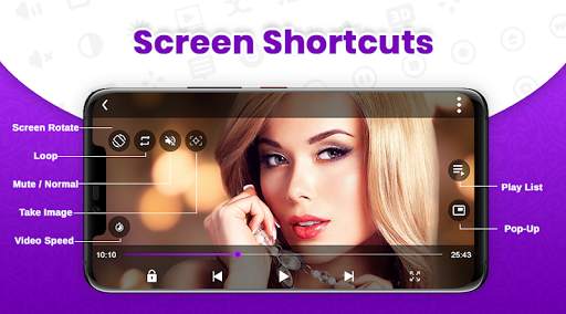 Sax Video Player - All Format HD Video Player 2020 screenshot 1