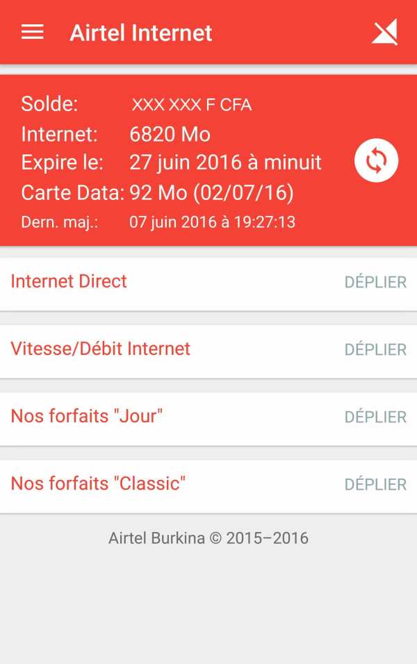 Airtel Internet screenshot 1