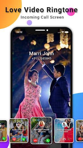 Love Video Ringtone for Incoming Call - Color Call screenshot 3