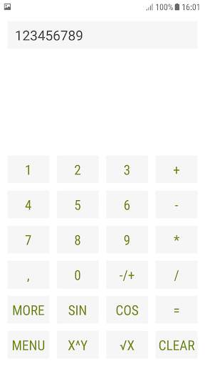 Simple Calculator With Colorful screenshot 3