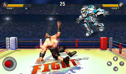 Ultimate Ring Fighting -  Robot Fight Wrestling screenshot 6