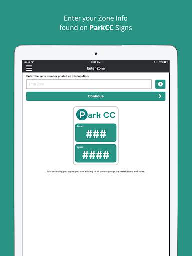Park CC Mobile Payment Parking screenshot 8