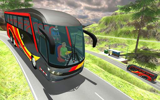Bus Driving Simulator Public Coach offroad Game screenshot 4
