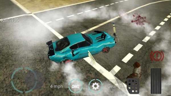 Zombie Grinder Car screenshot 2