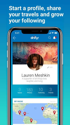 Driftr: Social Travel Platform screenshot 4
