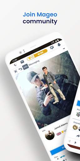 Mageo - Fun Social Network screenshot 1