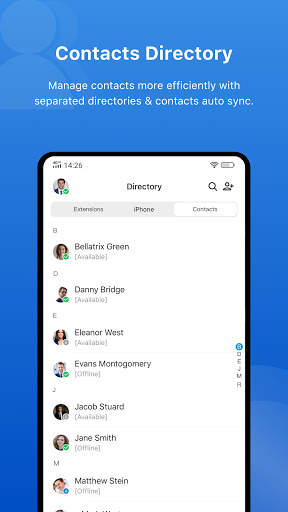 Yeastar Linkus Mobile Client screenshot 3