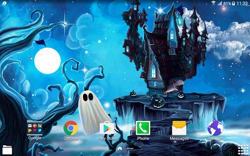 Halloween Live Wallpaper screenshot 5