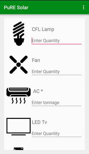 PuRE Solar Calculator screenshot 2