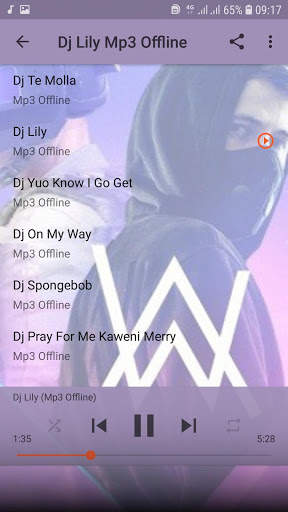 Dj Lily Alan Walker - Mp3 Offline screenshot 4