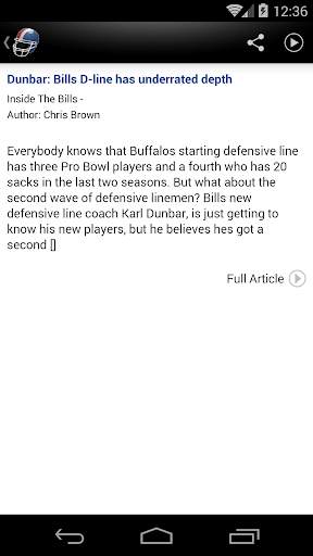 Buffalo Football News screenshot 2