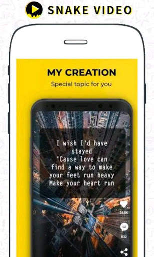 Snake Video Status 2021 - Moj Masti App screenshot 2