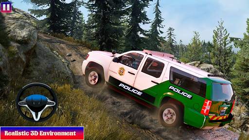 Offroad Police Car Chase Game screenshot 4