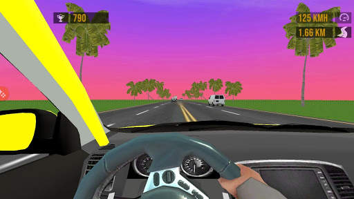 VR Highway Traffic Car Racer 360 स्क्रीनशॉट 1
