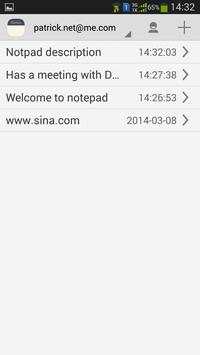Notepad screenshot 1