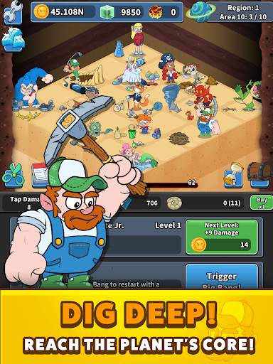 Tap Tap Dig 2: Idle Mine Sim 18 تصوير الشاشة