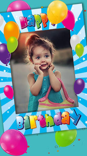 Happy Birthday Photo Frame Collage Art Editor screenshot 1