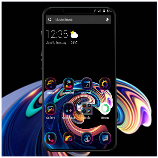 Colorfull APUS Launcher Theme icon