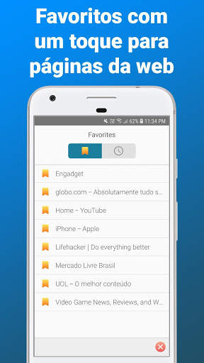 Navegador 4G Rápida e Segura screenshot 7