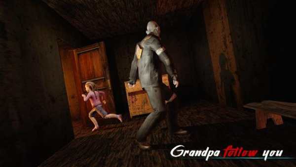 Scary Angry Grandpa Fear House Horror screenshot 5