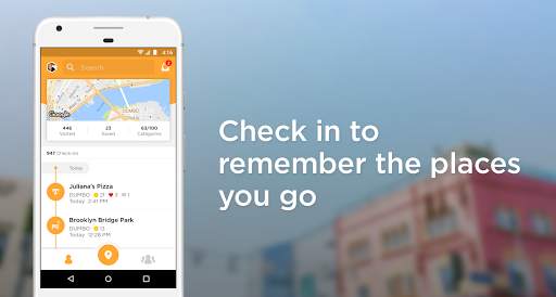 Foursquare Swarm: Check In screenshot 1