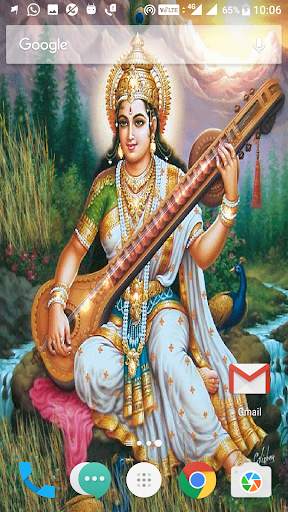 Sarswati Live Wallpaper screenshot 2