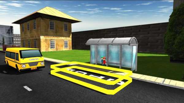 School Bus Drive Simulator screenshot 1