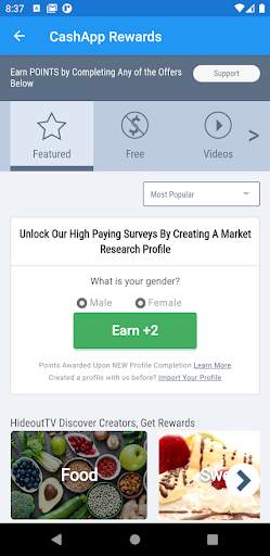 Cash App Rewards - Free Gift Cards screenshot 2