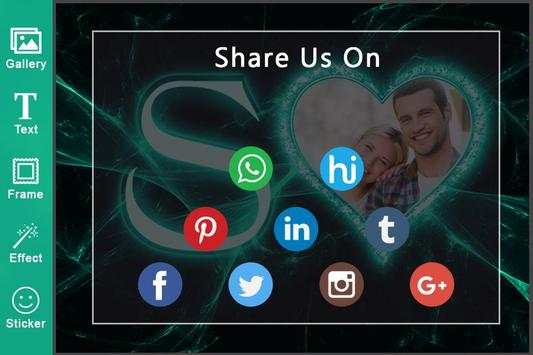 Lighting Text Photo Frame screenshot 6