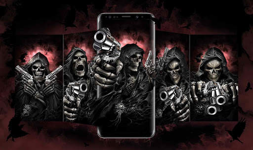 Death Skull Gun Theme screenshot 6