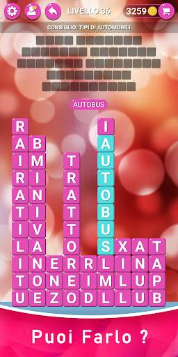 Parole Puzzle - Bellissimo gioco del vocabolario screenshot 3