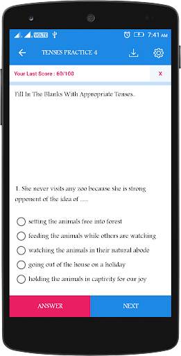 English Grammar Practice screenshot 5