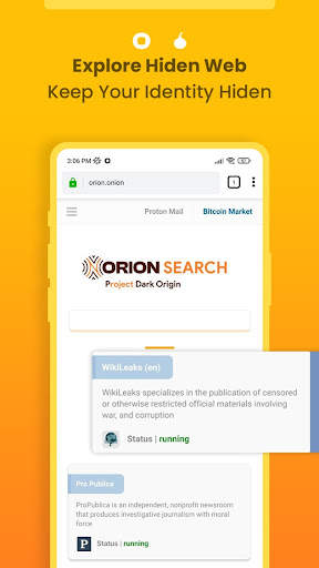 Orion Browser | Tor Dark Web screenshot 4