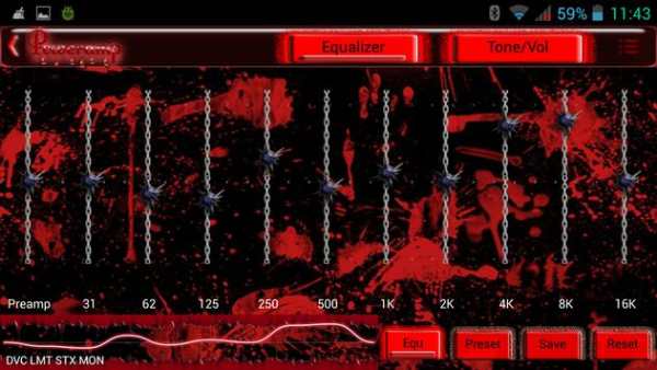 Poweramp Skin True Blood screenshot 6