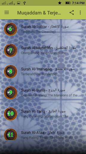 Muqaddam & Terjemahan screenshot 3